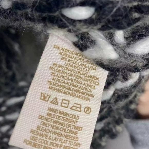 Free People Cropped Sweater Sz XS - Picture 5 of 6